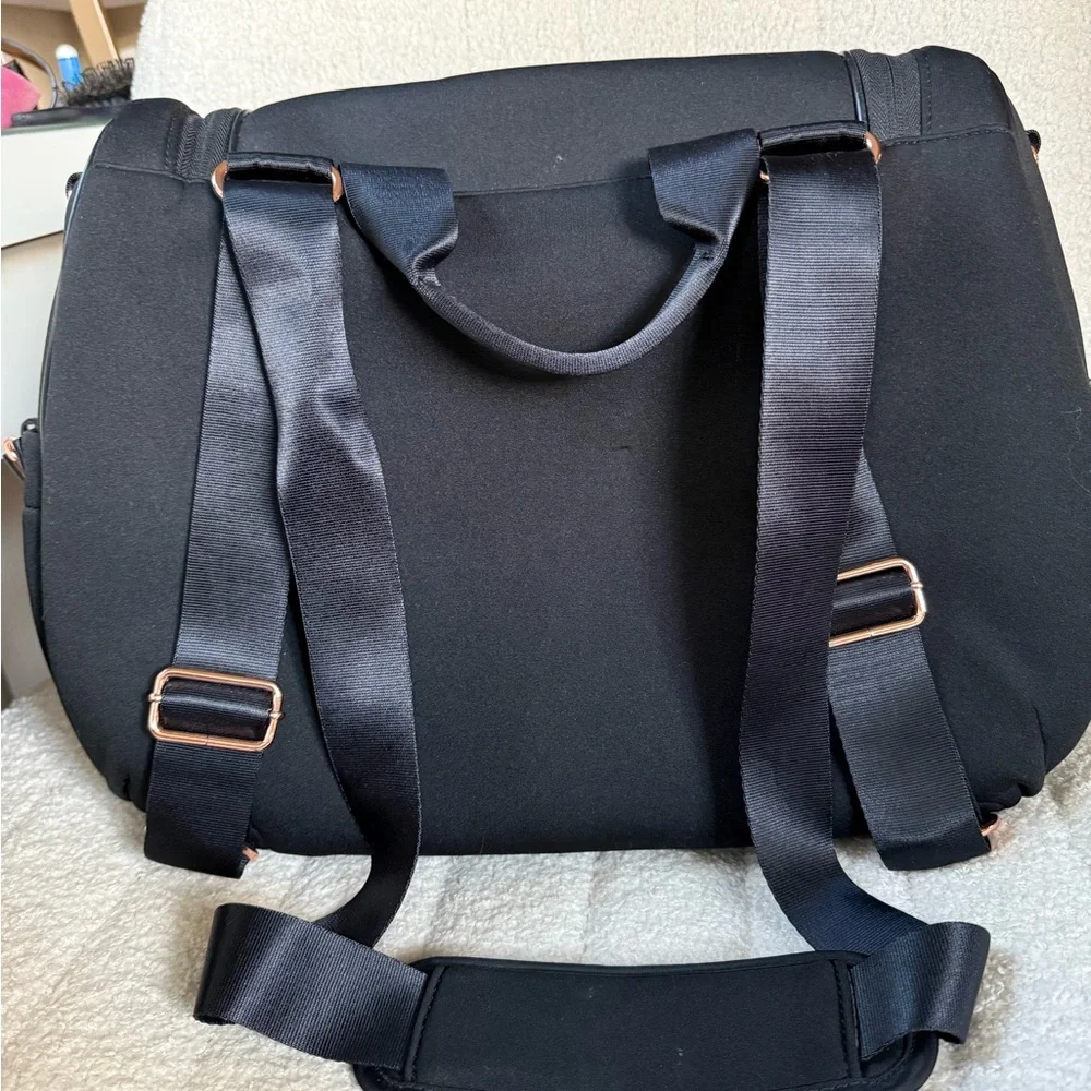 Storksak Black Quilted Baby Bag - Picture 3 of 6